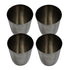 Premium Steel Juice Glass 424g Set of 4