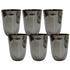 Premium Steel Juice Glass 636g Set of 6