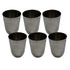 Premium Steel Juice Glass 636g Set of 6