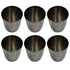 Premium Steel Juice Glass 636g Set of 6
