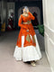 Ethenika White Concept Gamthi Navratri Lehenga Choli
