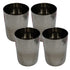 Mirror Finish Steel Glass 384g Set of 4