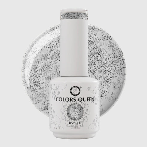 Colors Queen UV LED Soak Off Gel Polish - Glitter Nail Colors | 15 ML