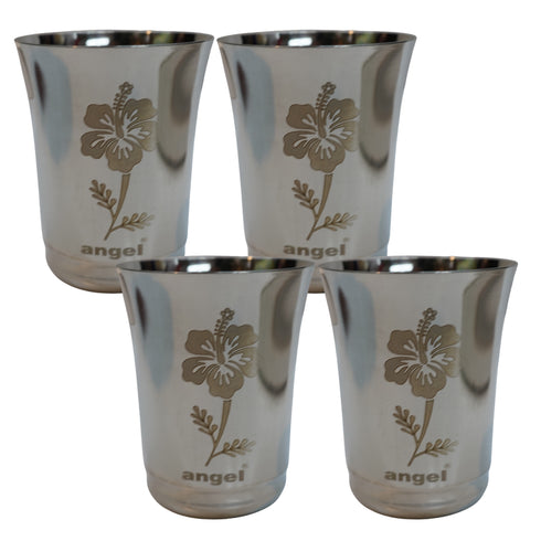 Durable Steel Drinking Cup 452g Set of 4