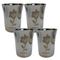 Durable Steel Drinking Cup 452g Set of 4