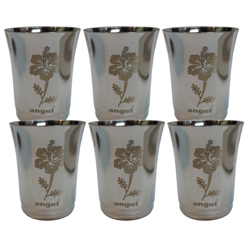 Durable Steel Drinking Cup 678g Set of 6