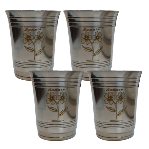 Multipurpose Steel Tumbler 424g Set of 4