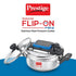 Prestige Svachh Flip-on Stainless Steel Spillage Control Pressure Cooker 5 L