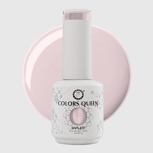 Colors Queen UV LED Soak Off Gel Polish - Nude & Pink Nail Colors | 15 ML
