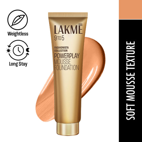 Lakme 9 To 5 Weightless Mousse Foundation 6g