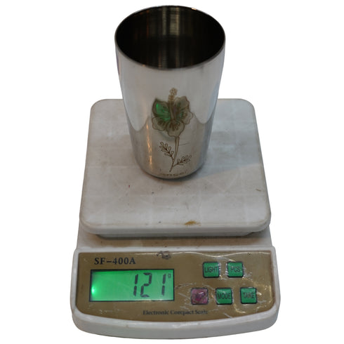 Rustproof Steel Water Glass 484g Set of 4