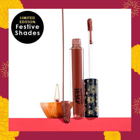 Nykaa All Day Matte Limited Edition Liquid Lipstick (2.1ml)