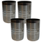 Steel Tea and Water Glass 364g Set of 4