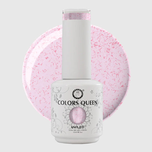 Colors Queen UV LED Soak Off Gel Polish - Glitter Nail Colors | 15 ML