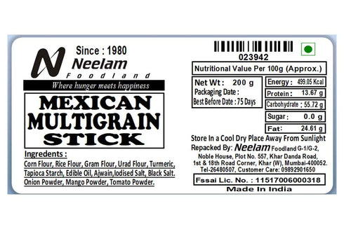 Neelam Foodland Mexican Multigrain Stick