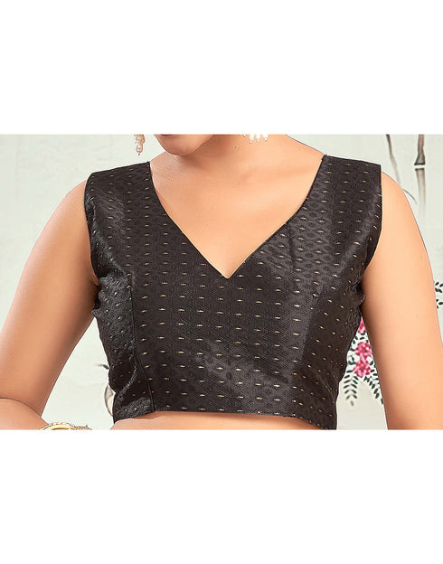 Sudathi Ready To Wear Grey Woven Silk Saree