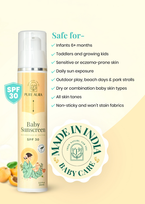 Pure Aura Baby Sunscreen SPF 30