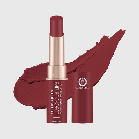 Colors Queen Luscious Lips Non-Transfer Lipstick – 25 Matte Shades