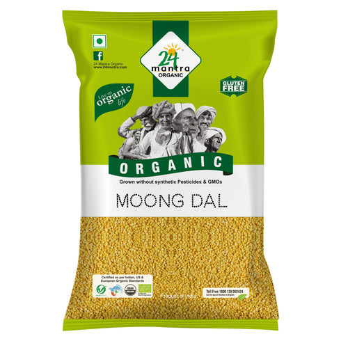 24 Mantra Organic Moong Dal