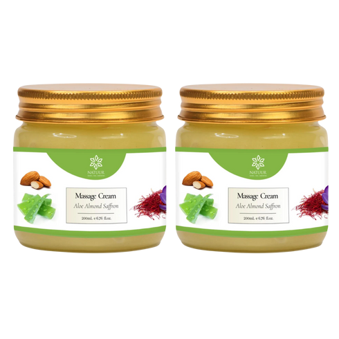 Natuur Aloe saffron facial massage cream