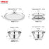Vinod 24 Pieces Stainless Steel Dinner Set Durable Mirror Finish High Quality Steel Rust free Dishwasher safe and ISI Certified