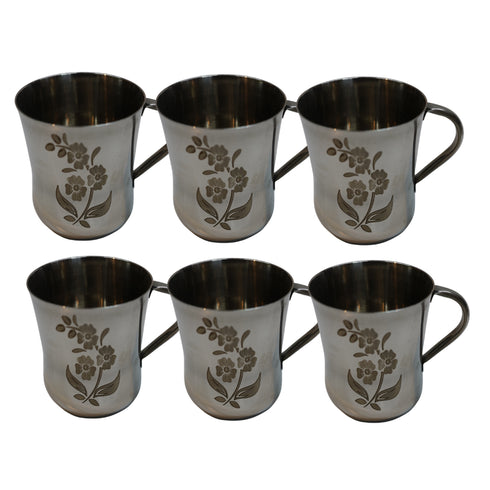 Classic Stainless Steel Cup 312g Set of 6
