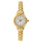 Titan Quartz Analog White Dial Stainless Steel Strap Watch for Women