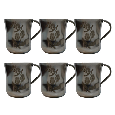 Classic Stainless Steel Cup 312g Set of 6
