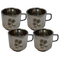 Stainless Steel Serving Cup 364g Set of 4