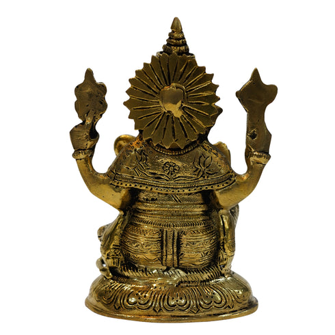 Brass Ganpati Idol for Home 1763g