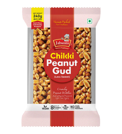Jabsons Foods Peanut Gud Chikki