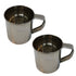 Heavy Duty Steel Glass Cup 212g Set of 2
