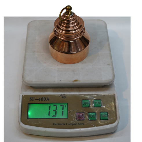 Traditional Copper Gangajali 137g Set of 1