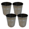 Premium Steel Serving Glass 168g Set of 4