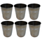 Premium Steel Serving Glass 252g Set of 6