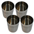 Kitchen Steel Water Cup 392g Set of 4