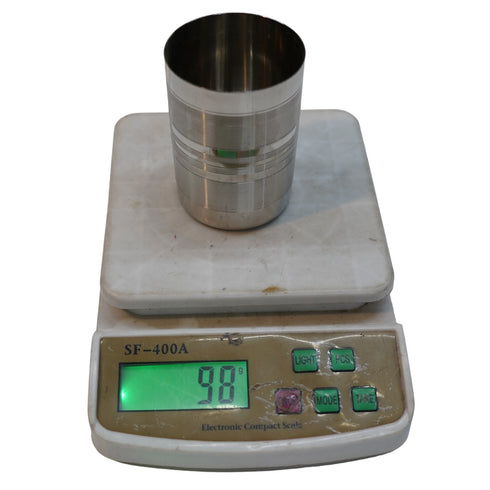 Kitchen Steel Water Cup 392g Set of 4