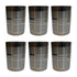 Kitchen Steel Water Cup 588g Set of 6