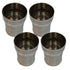Polished Steel Juice Glass 420g Set of 4