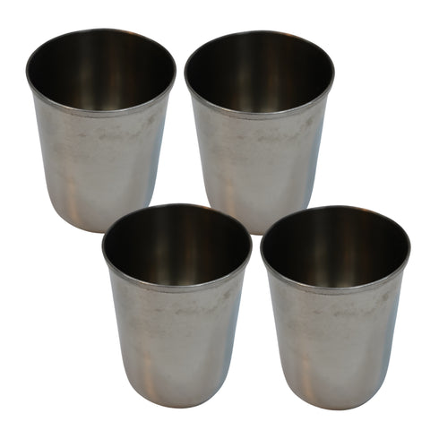 Steel Glass for Daily Use 188g Set of 4