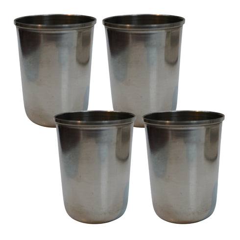 Steel Glass for Daily Use 188g Set of 4