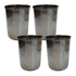 Steel Glass for Daily Use 188g Set of 4