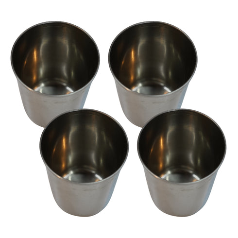 Steel Glass for Daily Use 188g Set of 4
