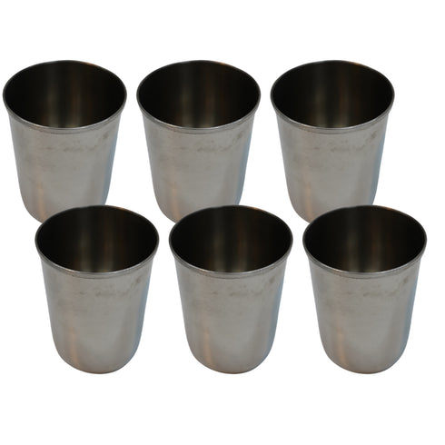 Steel Glass for Daily Use 282g Set of 6
