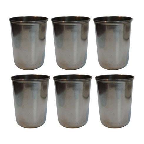 Steel Glass for Daily Use 282g Set of 6