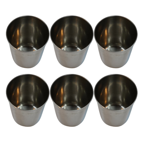 Steel Glass for Daily Use 282g Set of 6