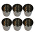 Steel Glass for Daily Use 282g Set of 6