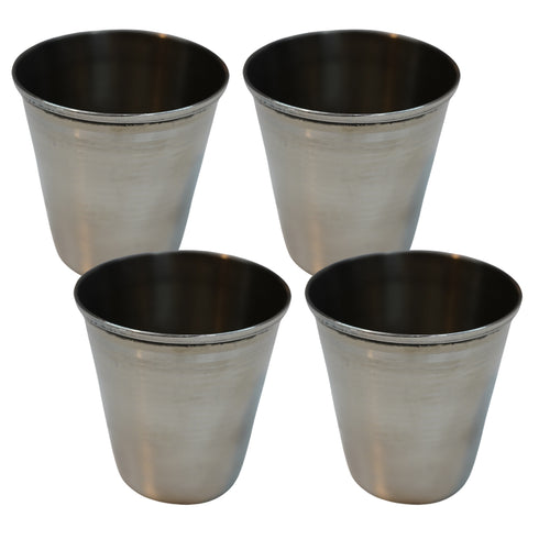 Food Grade Steel Tumbler 120g Set of 4