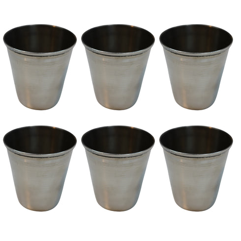 Food Grade Steel Tumbler 180g Set of 6