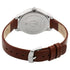Titan Workwear Silver Dial Women Watch With Leather Strap (Model 2481SL07)